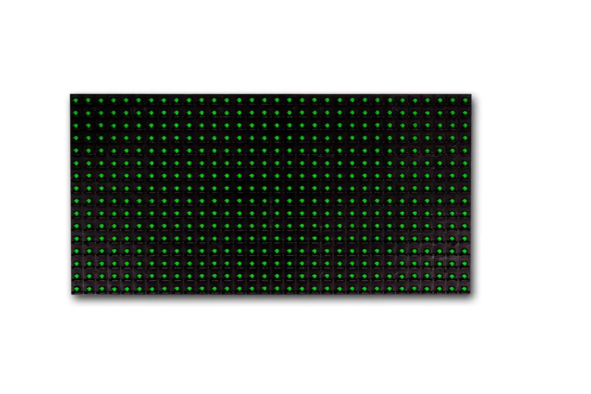 Module LED monochrome P10 — Megalight, Maroc